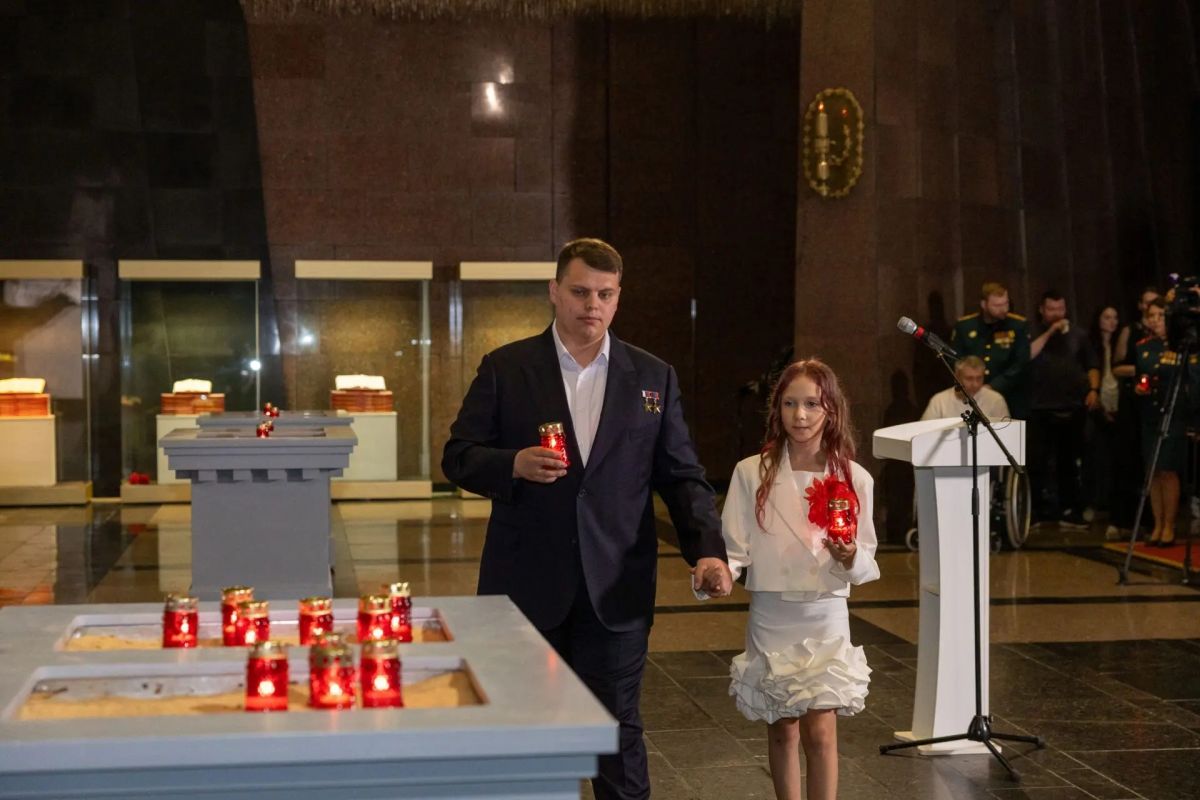 Патриотическое мероприятие прошло в Музее Победы на Поклонной горе