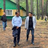 Сергей Тен посетил летний детский лагерь спорта и отдыха «Орлёнок» в Шелеховском районе