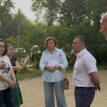 Ход и качество ремонта благовещенских дворов контролирует партийный десант