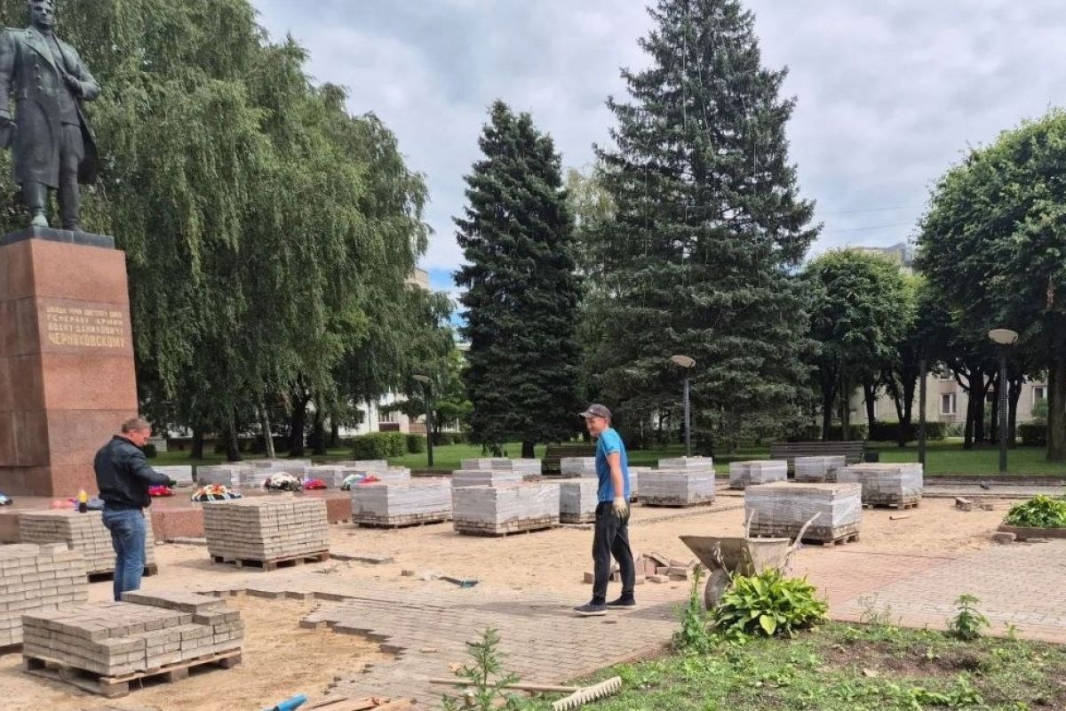 К 80-летию Калининградской области в Черняховске дан старт благоустройству площади