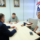 Евгений Поддубный провел прием ветеранов и членов семей участников СВО