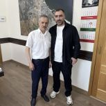 Нурбаганд Нурбагандов и Энвер Набиев обсудили предстоящую избирательную кампанию