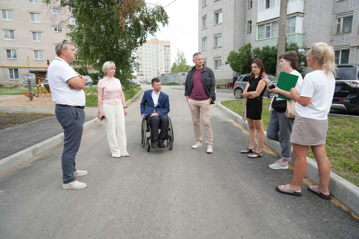 Новый уютный двор появился в Вологде благодаря комплексному благоустройству
