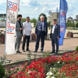 Партдесант Единой России оценил качество озеленения Магаса