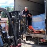 Леонид Бабашов доставил в Армянск более 18 тонн бутилированной воды