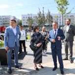 Партийный десант «Единой России» ознакомился с благоустройством скверов в Советском районе города Уфы