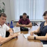 Депутат «Единой России» Сергей Суховенко провёл личный приём граждан в Веселовском районе