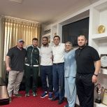 Член партии «Единая Россия» Джамалудин Кудаев поздравил с победой выдающегося дагестанского самбиста