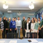 В библиотеке №148 им. Ф.И. Тютчева прошла встреча с председателем Совета сторонников ЮАО
