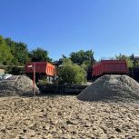 Депутат гордумы Ростова-на-Дону Наталья Давыдова обеспечила благоустройство волейбольной площадки в Ворошиловском районе
