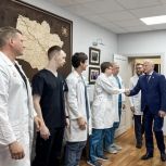 В Томском областном онкологическом диспансере прошла встреча с врачами-онкологами, вернувшимися из ДНР