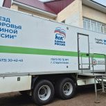 Жители Ишибайского района прошли медобследования в поездах здоровья