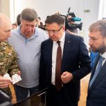 В Петроградском районе открылась выставка достижений «Родной район»
