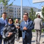 Партийный десант «Единой России» ознакомился с благоустройством скверов в Советском районе города Уфы