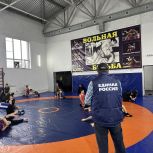 Марафон «Сила России»: в Грозном состоялся мастер-класс по вольной борьбе