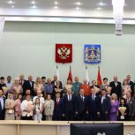 Молодогвардейцы приняли участие в чествовании семей Брянской области