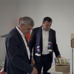 Партийный десант Единой России проверил ход строительства нового ФАПа в сельском поселении Чемульга