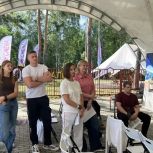 «Единая Россия» организовала спортивную секцию для молодежи на форуме «Молгород»