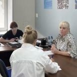 В штабе общественной поддержки «Единой России» проводят консультационные приёмы жителей