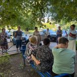 Елена Афанасова: «Помощь в благоустройстве территорий - одна из задач депутатов»