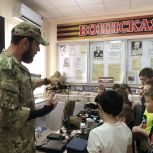 В Ремонтненском районе для школьников состоялся Час мужества «Герои нашего времени»
