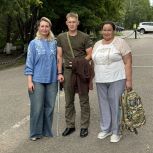Оксана Фадина помогла омичу, спасённому из украинского плена, поступить в Речное училище