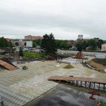 В Уссурийске продолжается благоустройство центральной площади в рамках нацпроекта