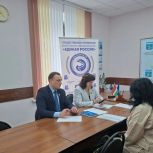 Депутаты провели прием граждан в Сухиничах