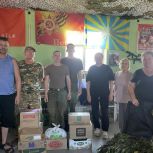 Волонтеры АНО «Братишка» передали гуманитарную помощь бойцам в зону СВО