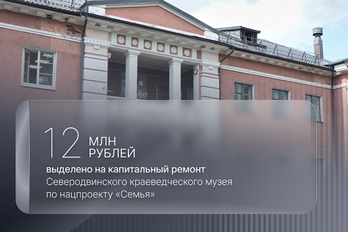 В Северодвинском городском краеведческом музее идет капитальный ремонт