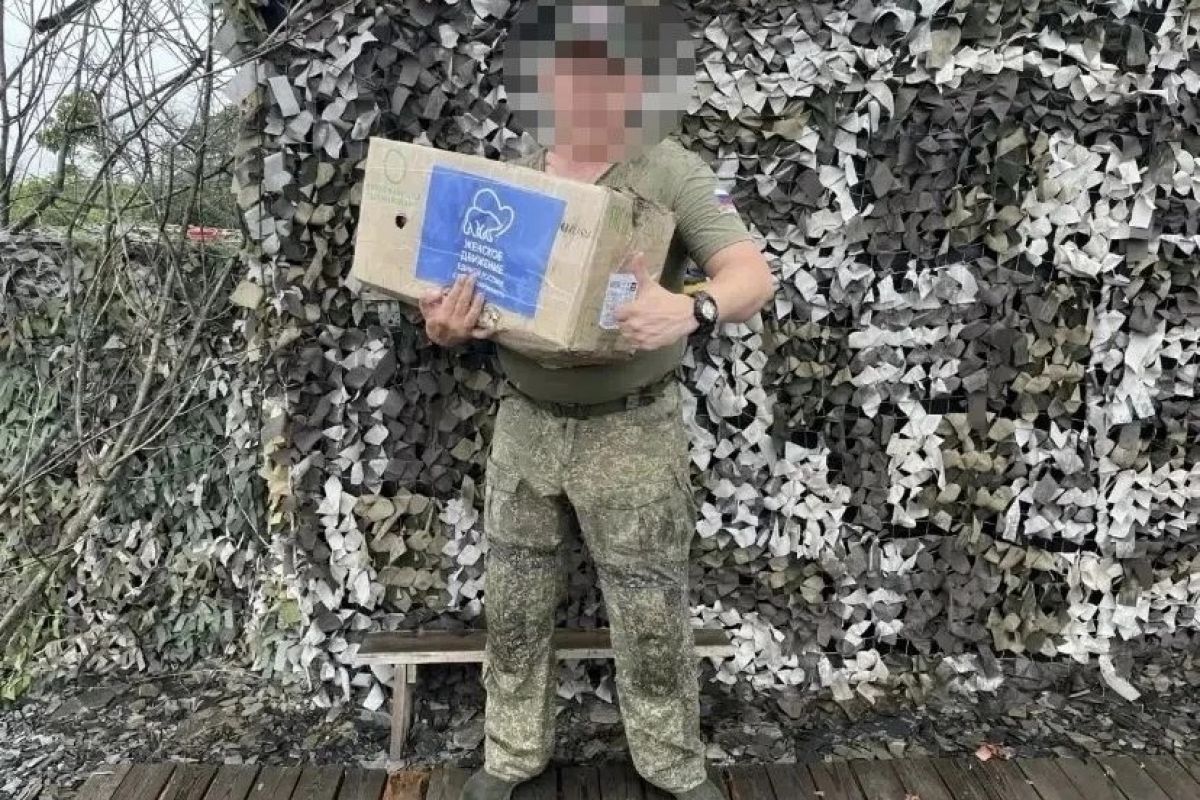 Боец «МОХ» поблагодарил волонтеров «Единой России»