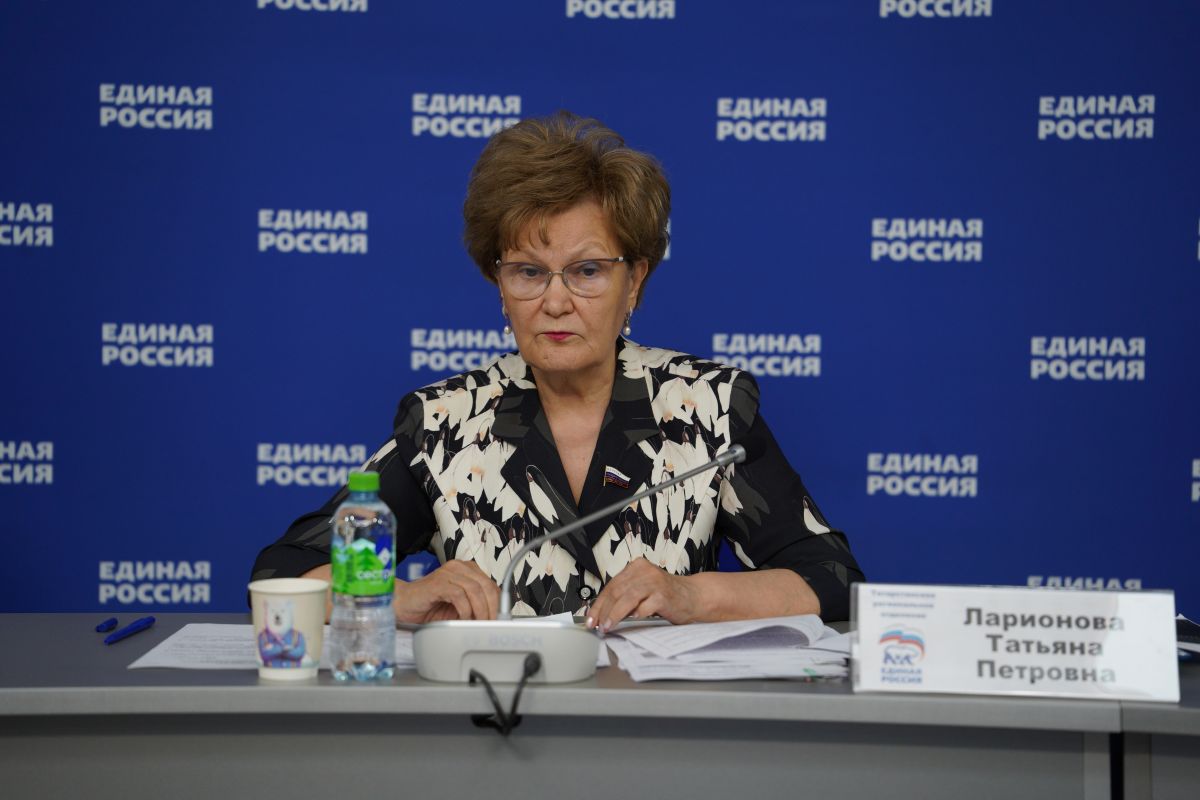Татьяна Ларионова: «Единая Россия» держит на контроле отдых и безопасность школьников в детских лагерях Татарстана
