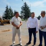 Спикер Законодательного Собрания Сергей Грачев и Павел Такмаков работали на западе Оренбуржья