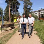 Дороги, мосты, дворы, сады и школы: депутаты «Единой России» проверили ход благоустройства объектов Народной программы-2021