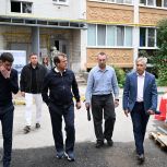 Ильсур Метшин увидел обновление дома по улице Мавлютова в Казани