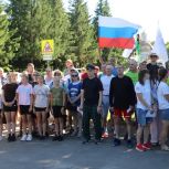 В Чернском районе прошел легкоатлетический пробег