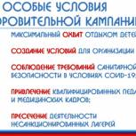 Об организации летней оздоровительной кампании
