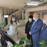 Наталья Западнова побывала в детской школе искусств №1 Нижневартовска