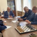 Сенатор Олег Цепкин поздравил Челябинскую областную федерацию шахмат с открытием нового филиала МБУ СШ № 9 по шахматам                    и шашкам Челябинска