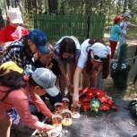 Ученики Суслонгерской и Кокшамарской школ приняли участие в акции «Свеча памяти»