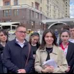 Победитель предварительного голосования Артур Таймазов встретился с молодежью