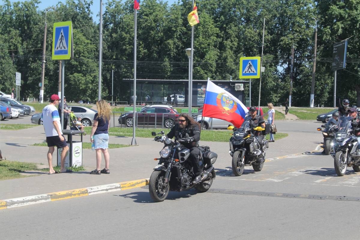 Тверь в рамках проекта «Единой России» посетил Президент мото-клуба «Ночные  волки» Александр «Хирург»