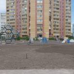 На три четверти готов сормовский сквер на ул. Культуры у домов №№ 11/2 и 13