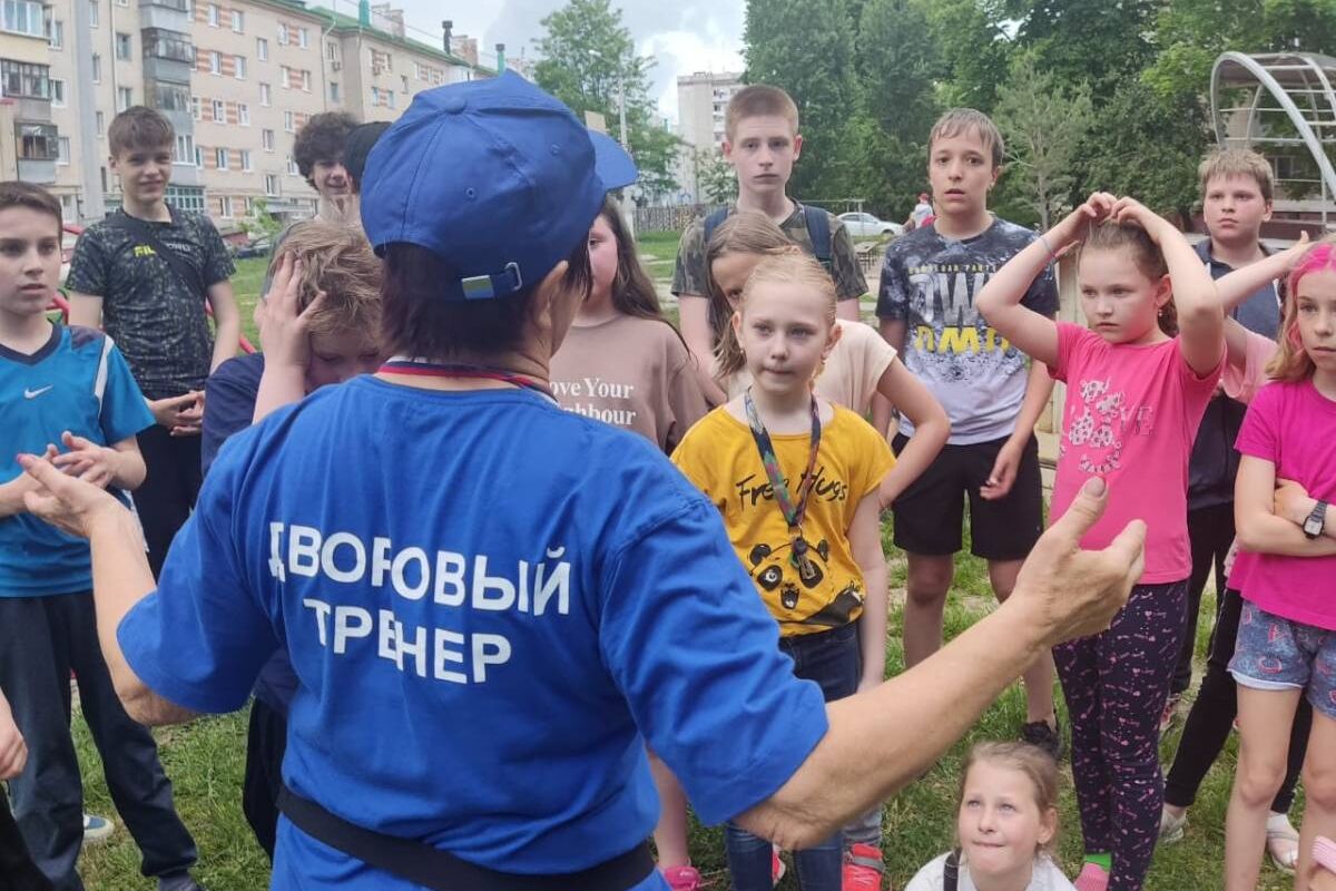 В Белгородской области стартовал 10-й сезон партийного проекта «Дворовый  тренер»