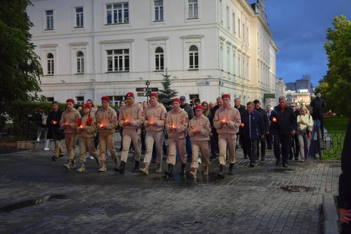 В Екатеринбурге прошла акция «Свеча памяти»