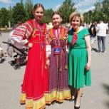 Ольга Петрова приветствовала участников Всероссийской детской фольклориады