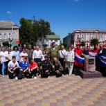 Вокальная группа «Обелиск» посетила Обоянское местное отделение партии «Единая Россия»