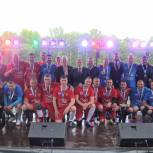 В рамках ПМЭФ «Единая Россия» организовала благотворительный футбольный матч