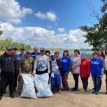 В Домбаровском районе провели акцию «Чистые берега»