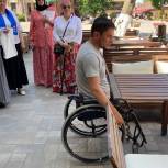 В Чеченской Республике проверяют доступность летних кафе для людей с инвалидностью
